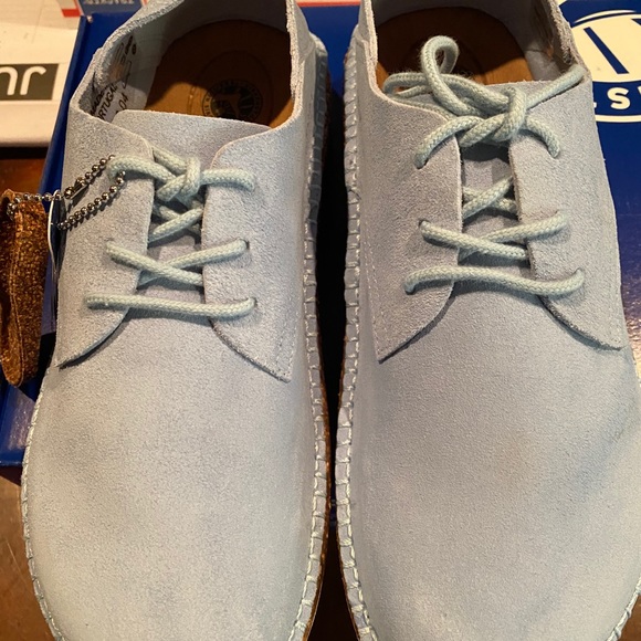 Birkenstock Gary sky blue 6 narrow new - Picture 2 of 6